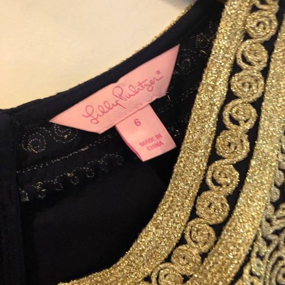 Lilly Pulitzer Carlotta Stretch Shift Dress sz 6 - Picture 3 of 8